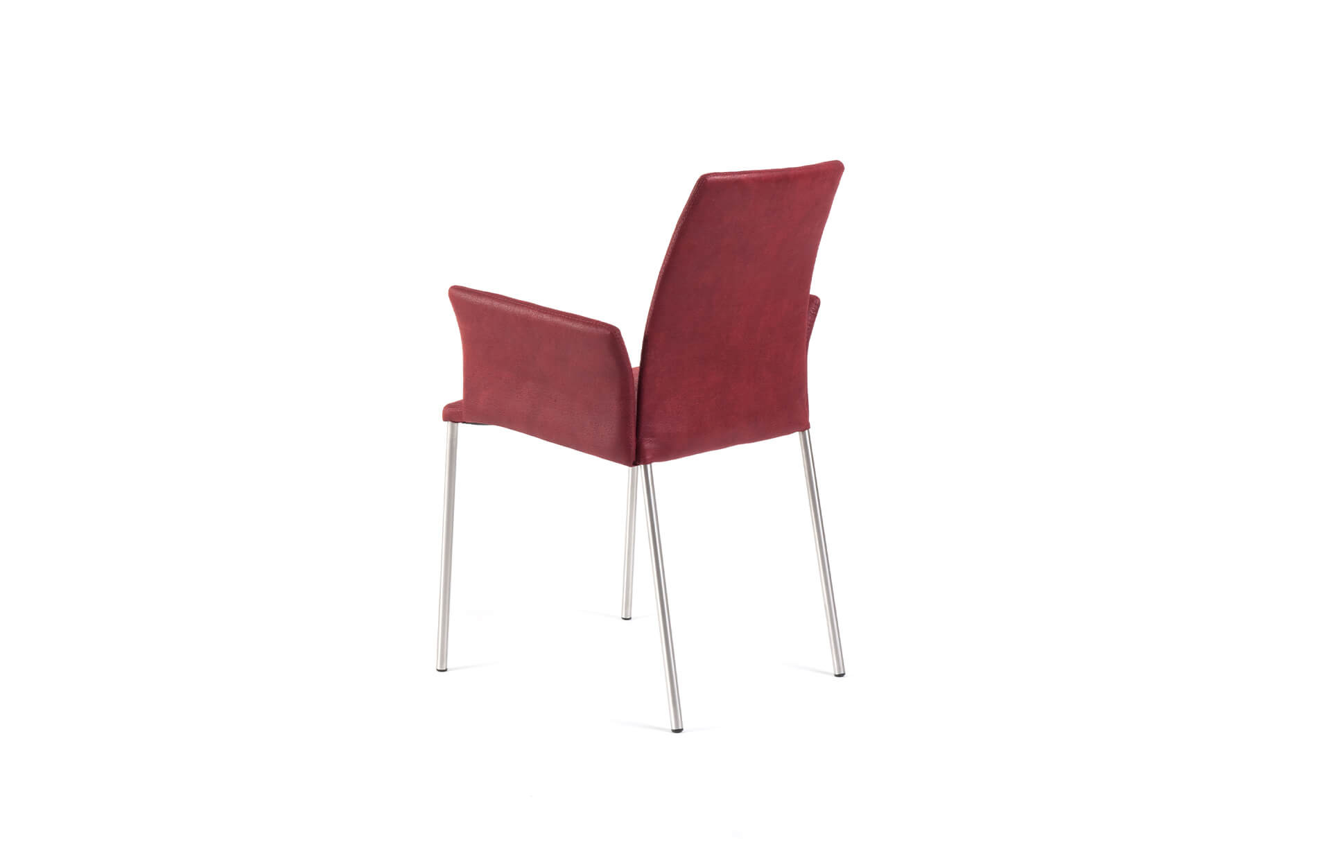 Sessel Alas in Relax-Bordeaux mit geschlossener Armlehne